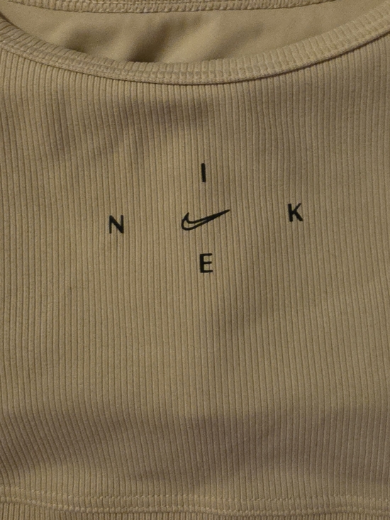 Nike Beige Dri-FIT Athletic Tank Top - Picture 2 of 4